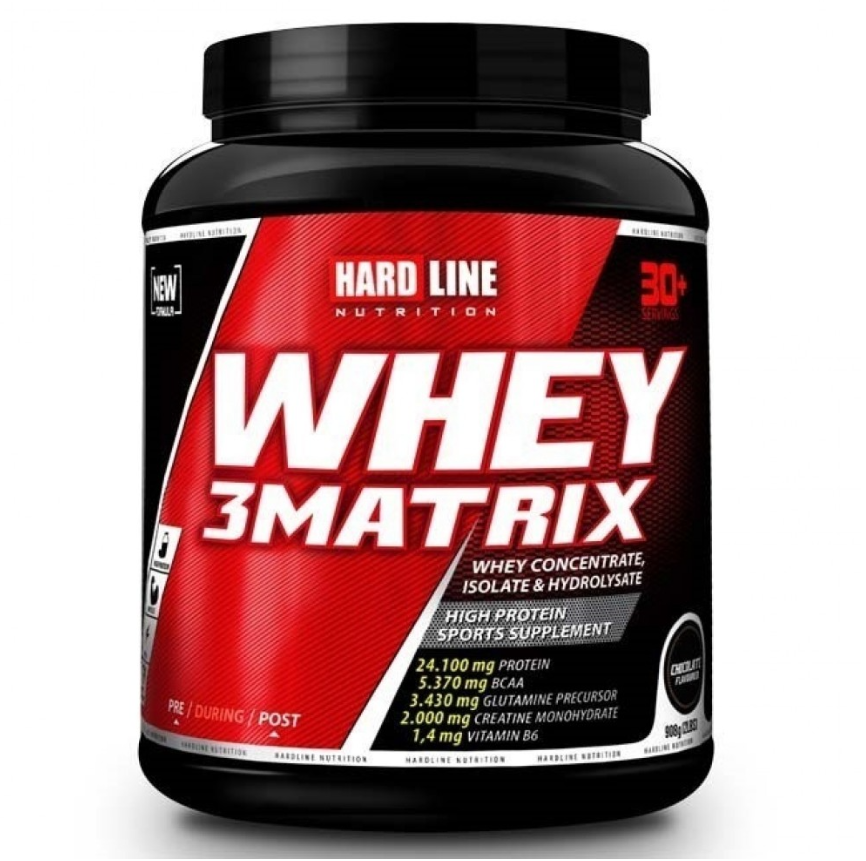 Hardline Whey 3 Matrix 908 Gr