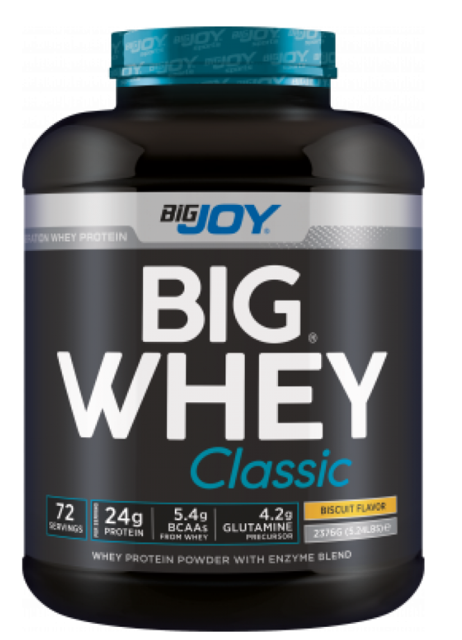 Bigjoy Sports BIGWHEY Whey Protein Classic Bisküvi 2376g 72 Servis