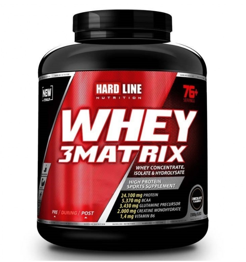 Hardline Whey 3 Matrix 2300 Gr