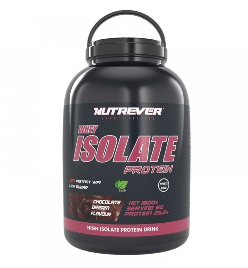 Nutrever Whey Isolate Protein 1800 Gr